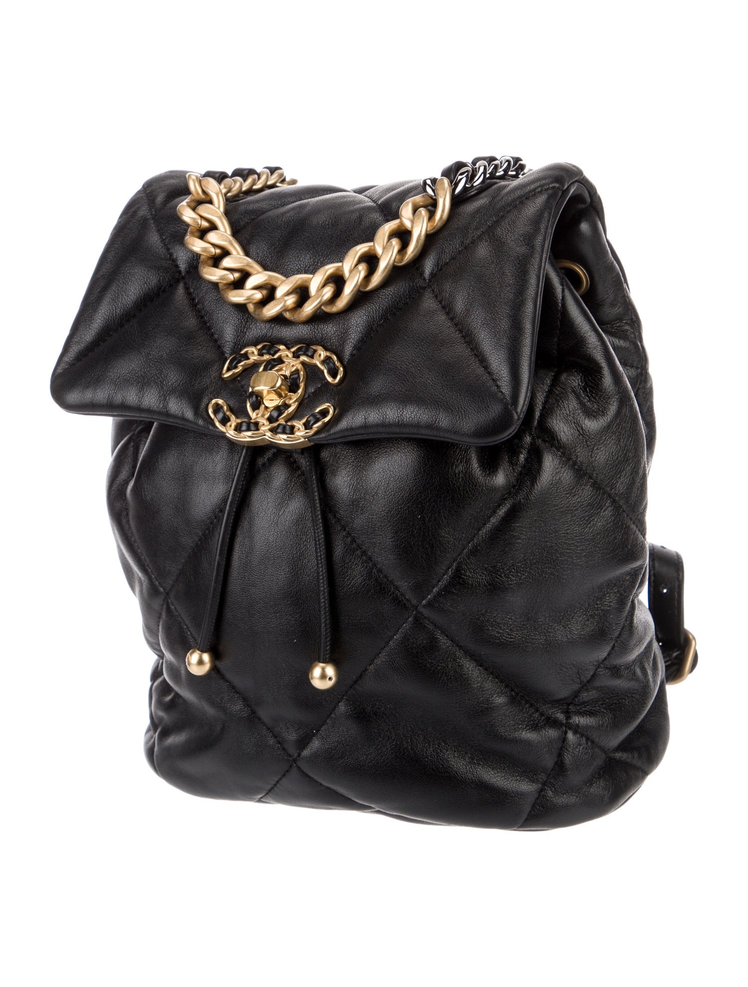 Chanel Quilted 19 Backpack