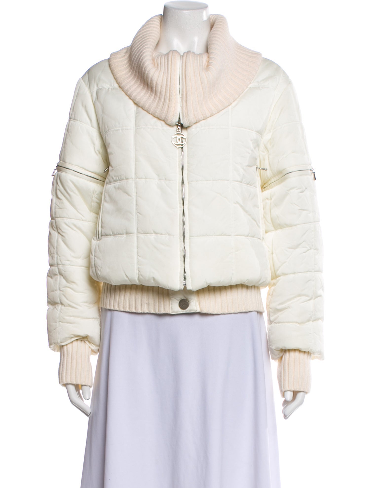 Chanel Vintage 2000 Bomber Jacket