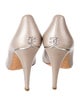 Chanel 2008 Interlocking CC Logo Pumps