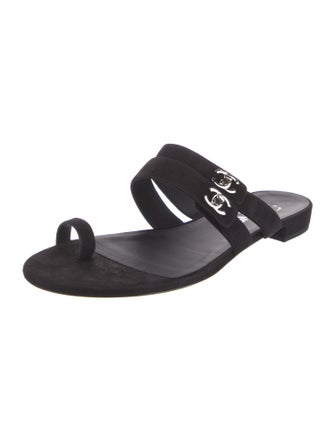 Chanel 2017 Interlocking CC Logo Slides