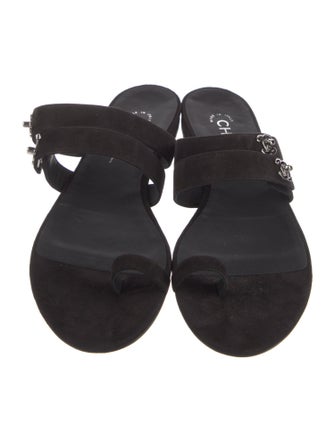 Chanel 2017 Interlocking CC Logo Slides