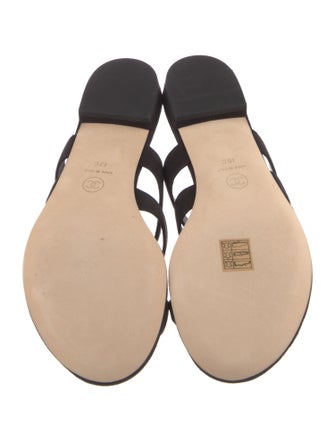 Chanel 2017 Interlocking CC Logo Slides