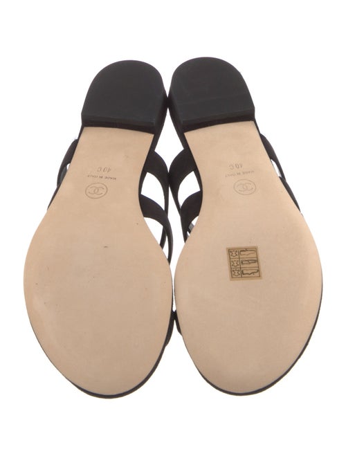 Chanel 2017 Interlocking CC Logo Slides