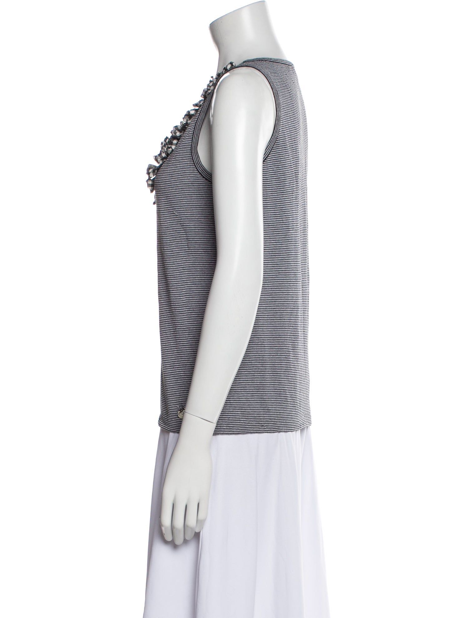 Chanel 2017 Striped Top