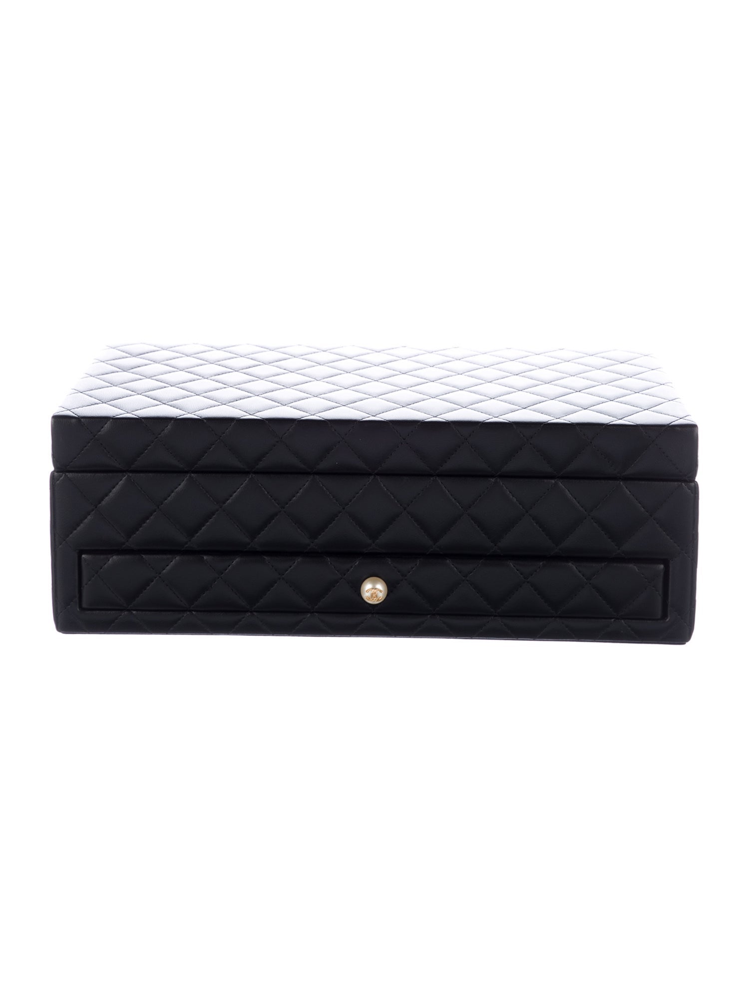 Chanel Quilted Lambskin Jewelry Box