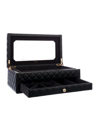 Chanel Quilted Lambskin Jewelry Box