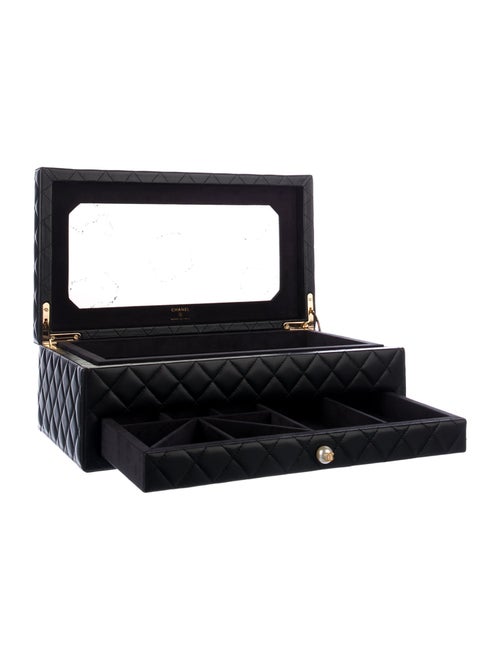 Chanel Quilted Lambskin Jewelry Box