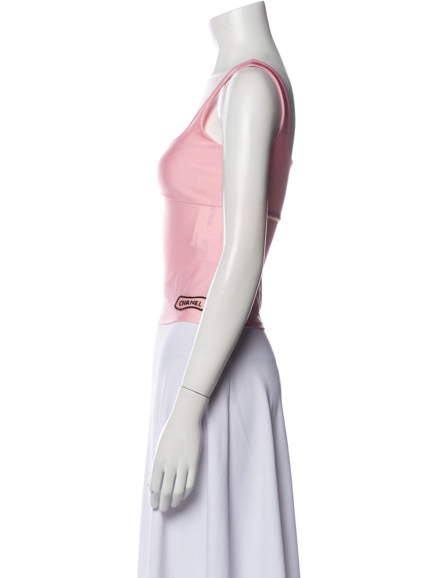 Chanel 2021 Square Neckline Crop Top