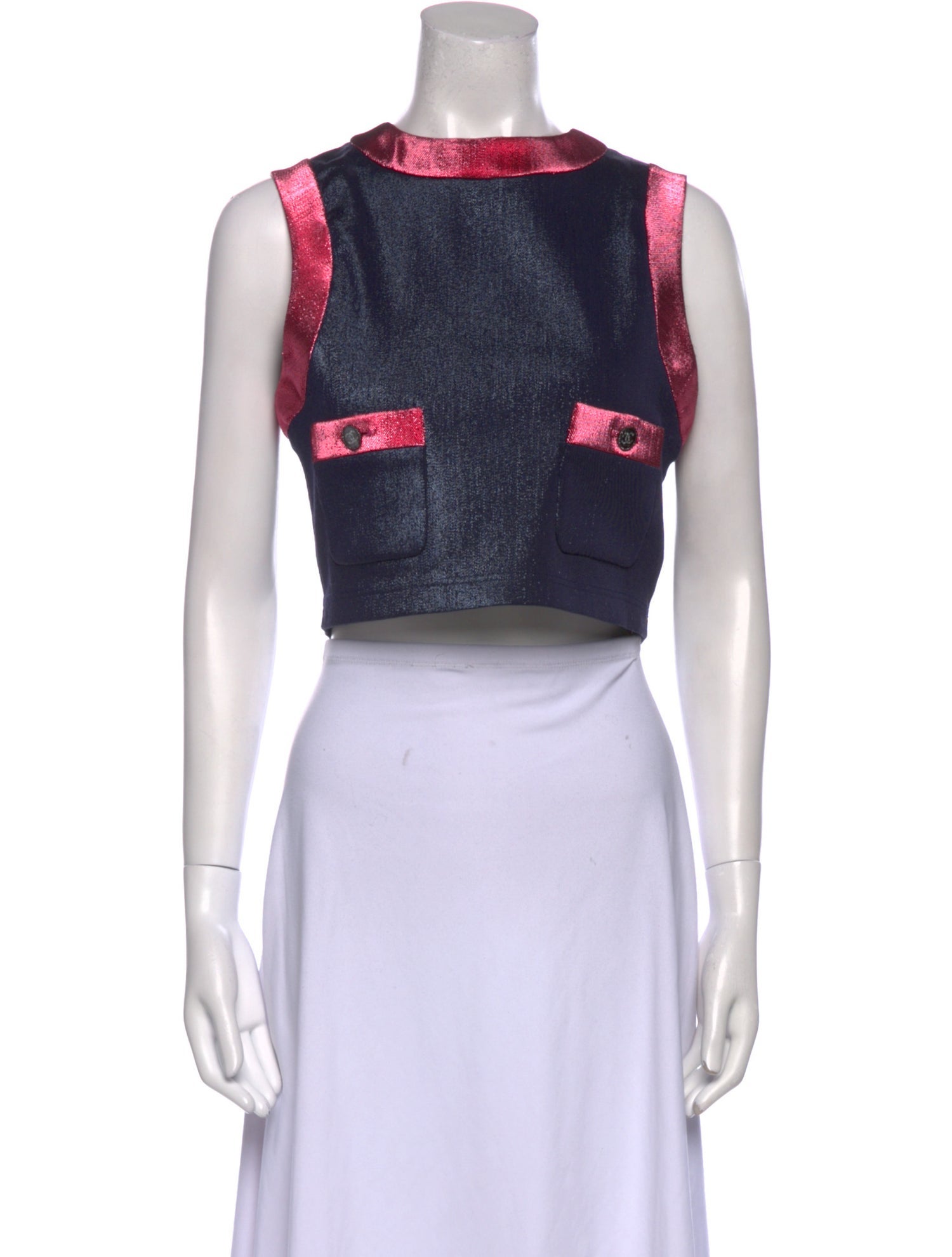Chanel 2022 Wool Crop Top