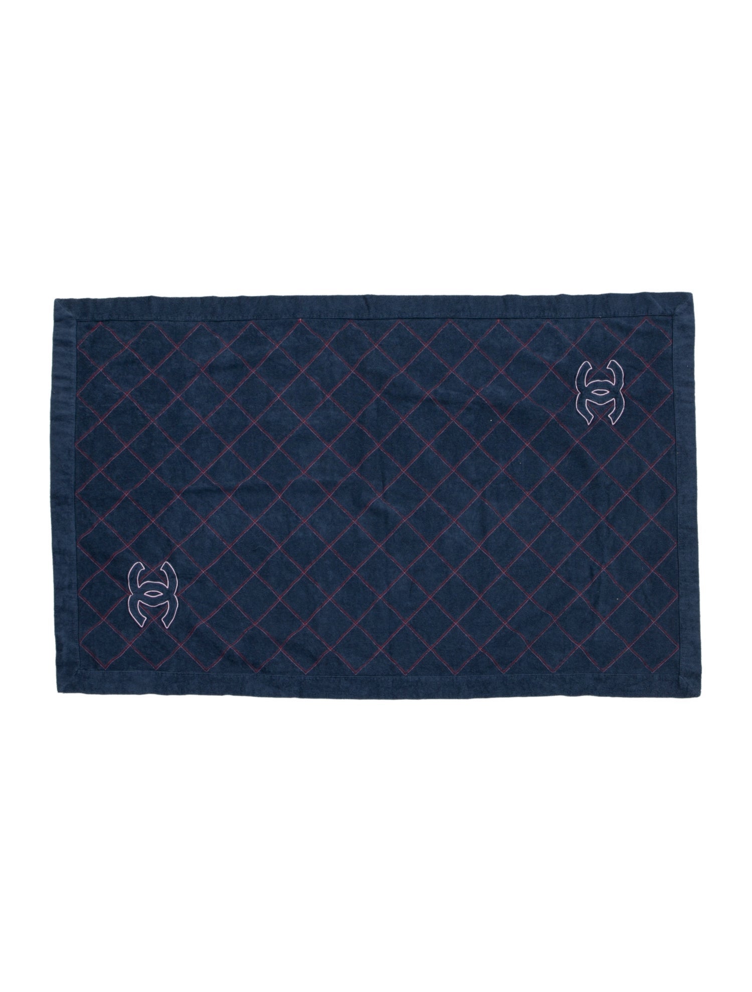 Chanel 2022 Terry Cloth Coco Beach Towel