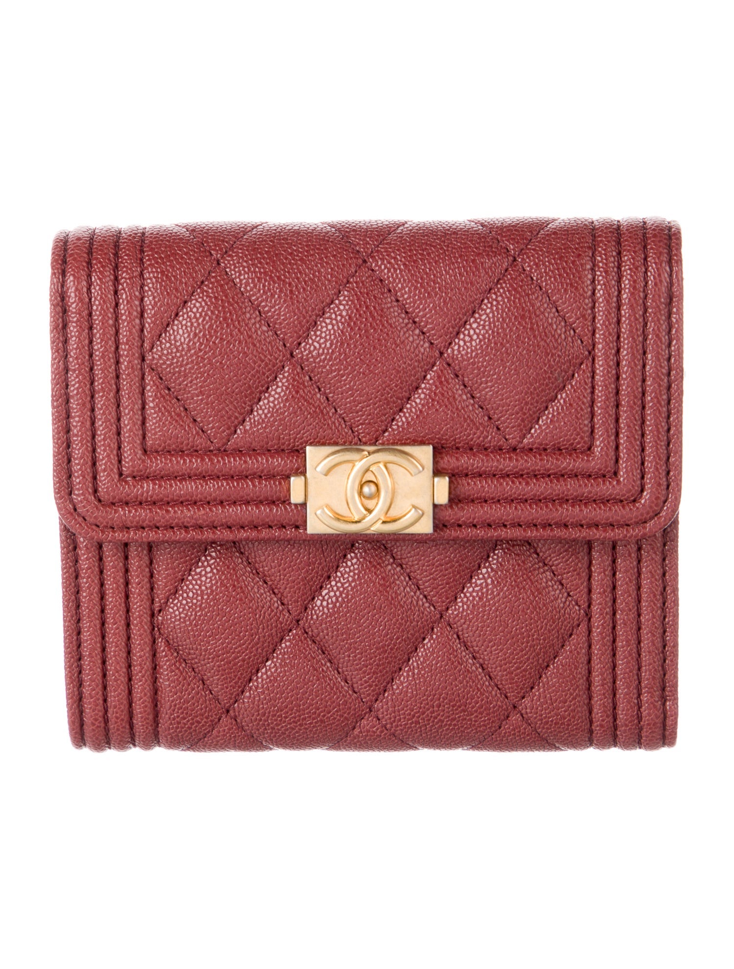 Chanel 2017-2018 Boy Compact Compact Wallet