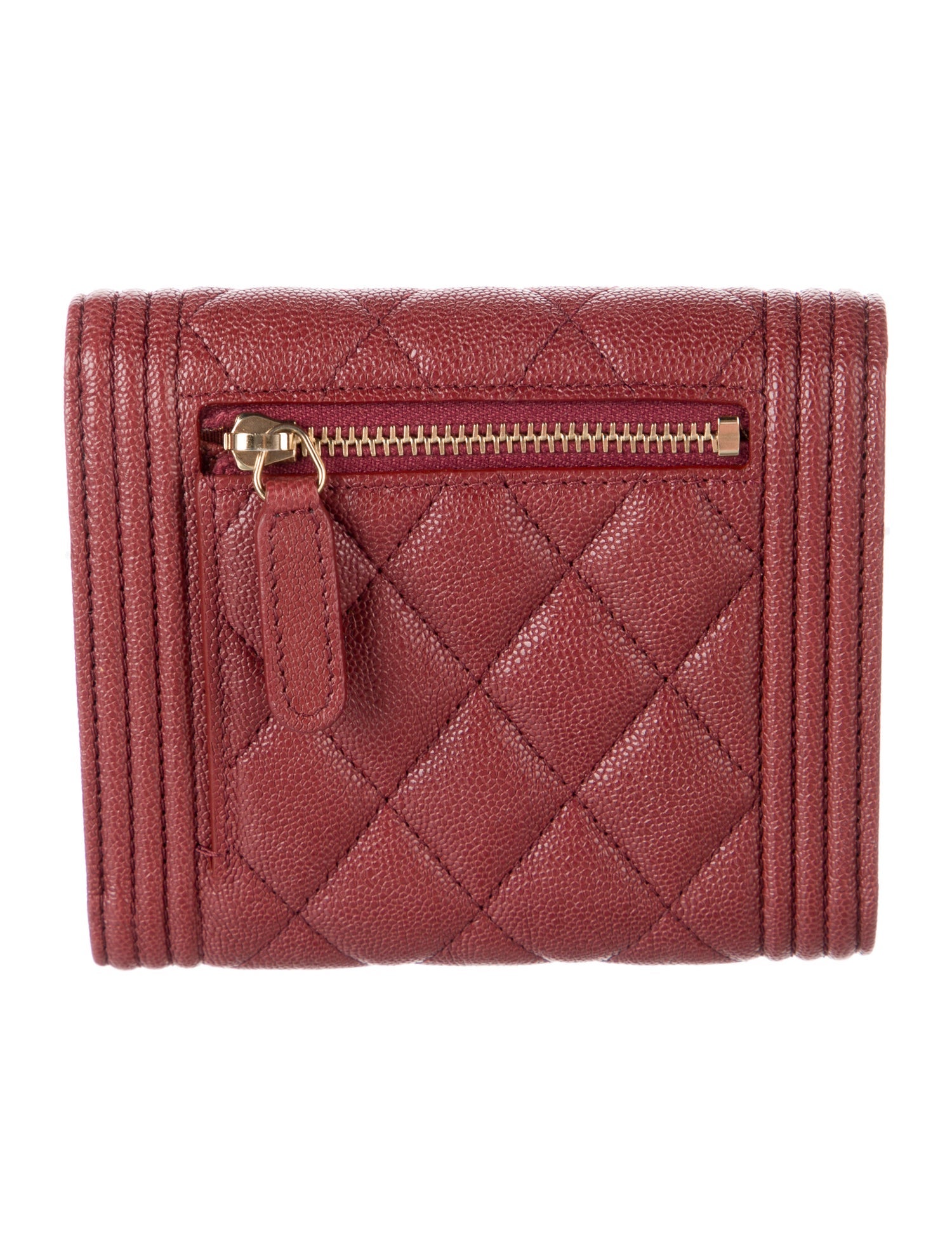 Chanel 2017-2018 Boy Compact Compact Wallet