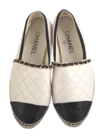 Chanel 2021 Interlocking CC Logo Espadrilles