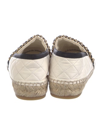 Chanel 2021 Interlocking CC Logo Espadrilles
