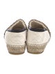 Chanel 2021 Interlocking CC Logo Espadrilles