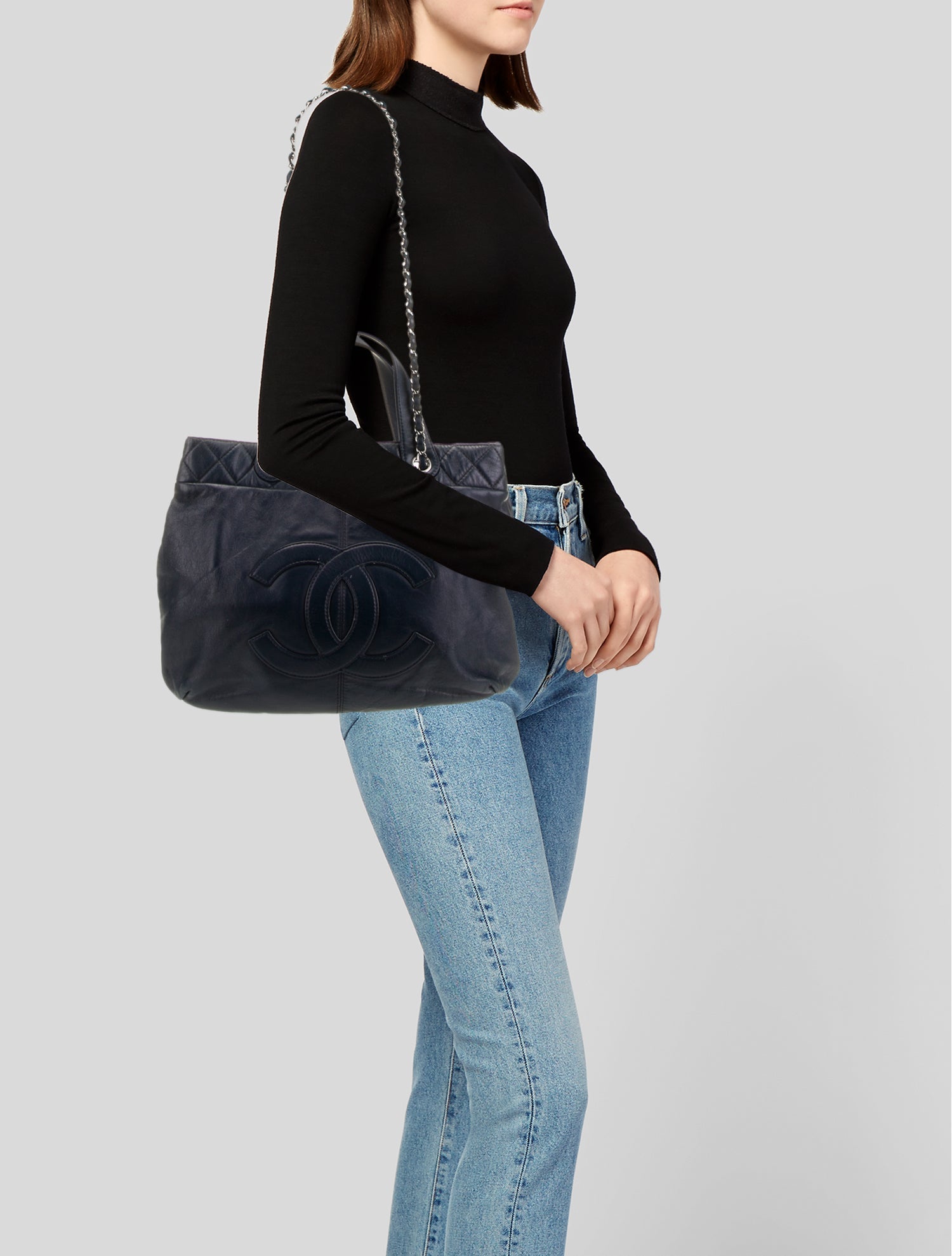 Chanel Large Trianon Tote