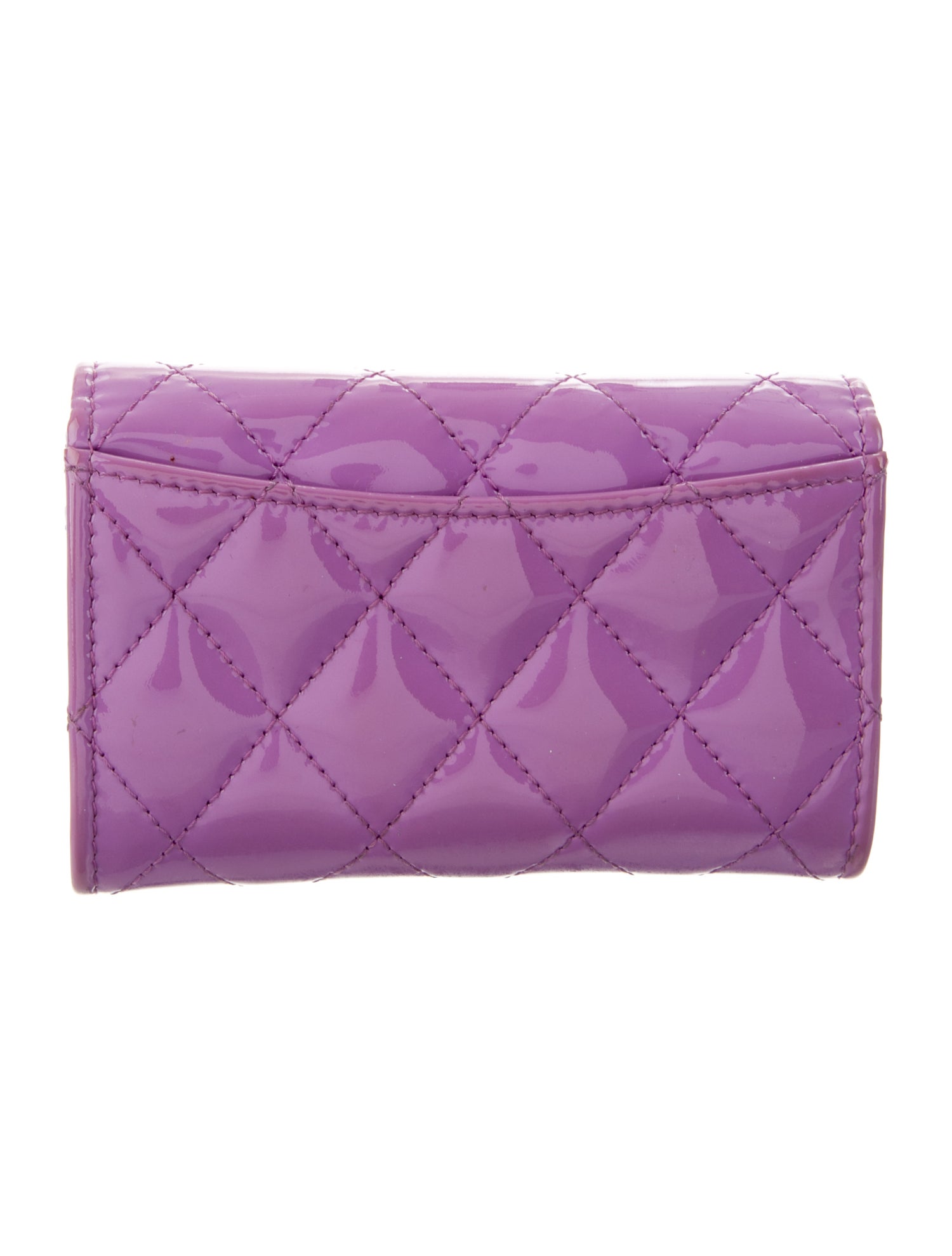 Chanel 2019-2020 Interlocking CC Logo Compact Wallet