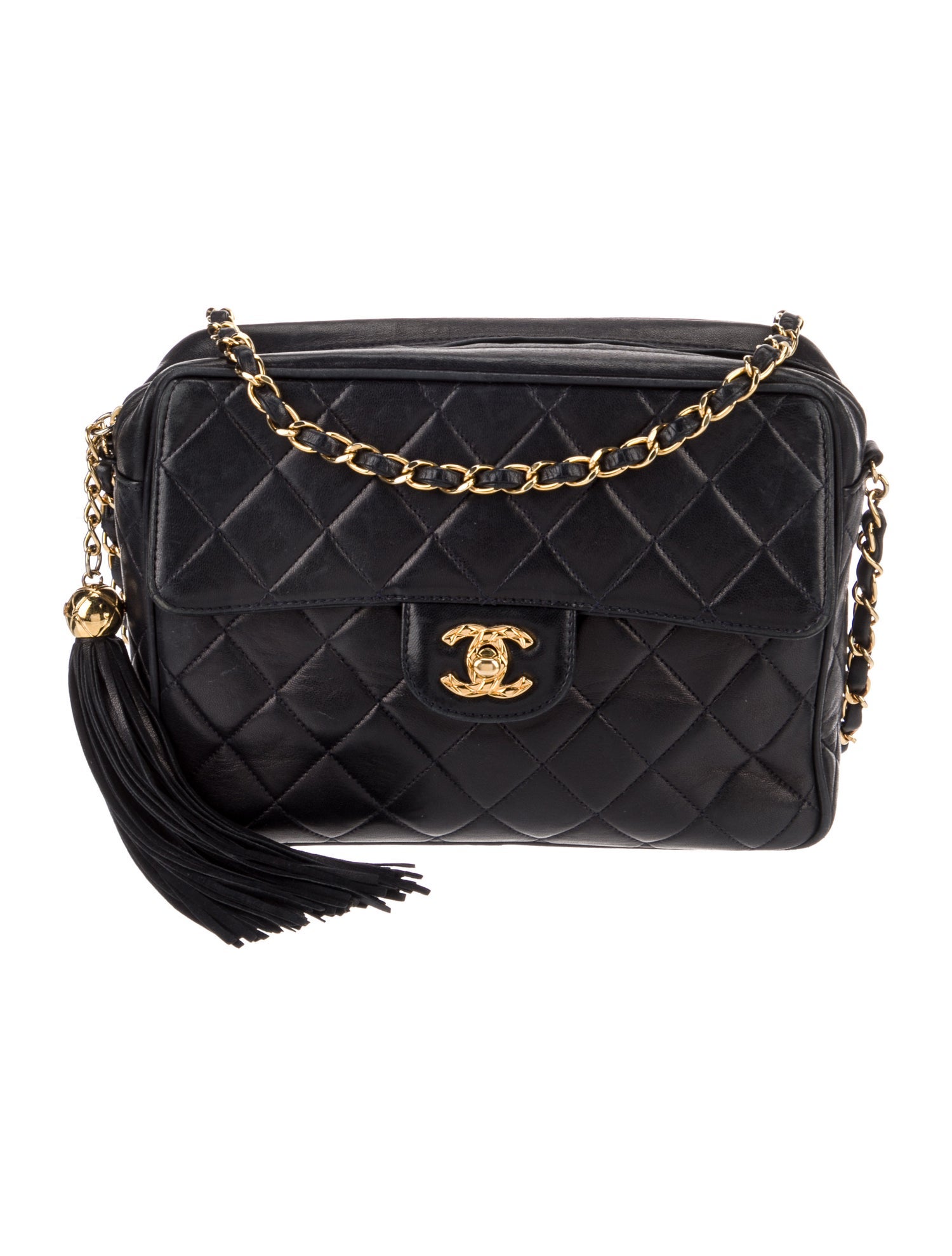 Chanel CC Camera Tassel Bag