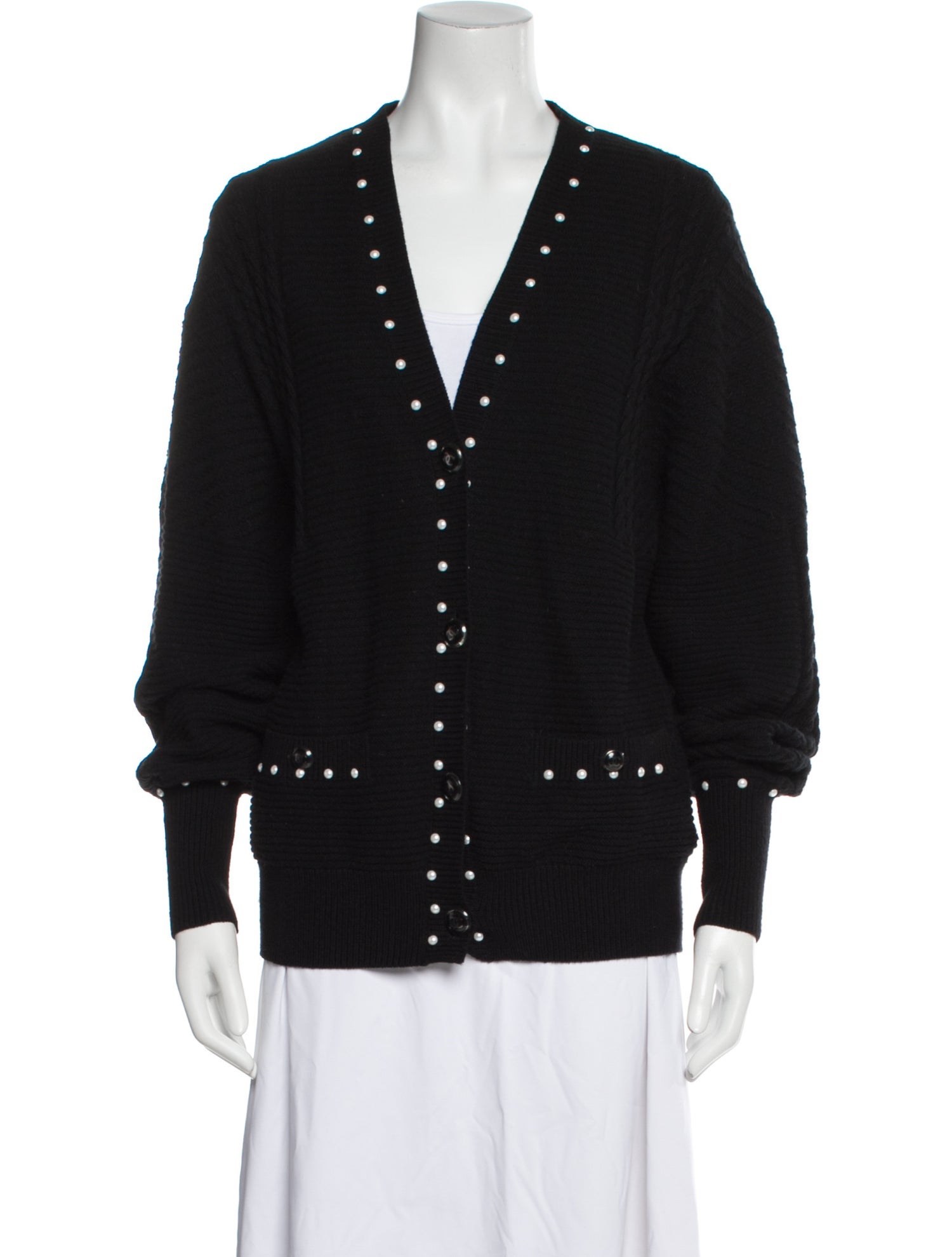 Chanel 2016 V-Neck Sweater