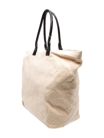 Chanel Terry Cloth CC Beach Tote