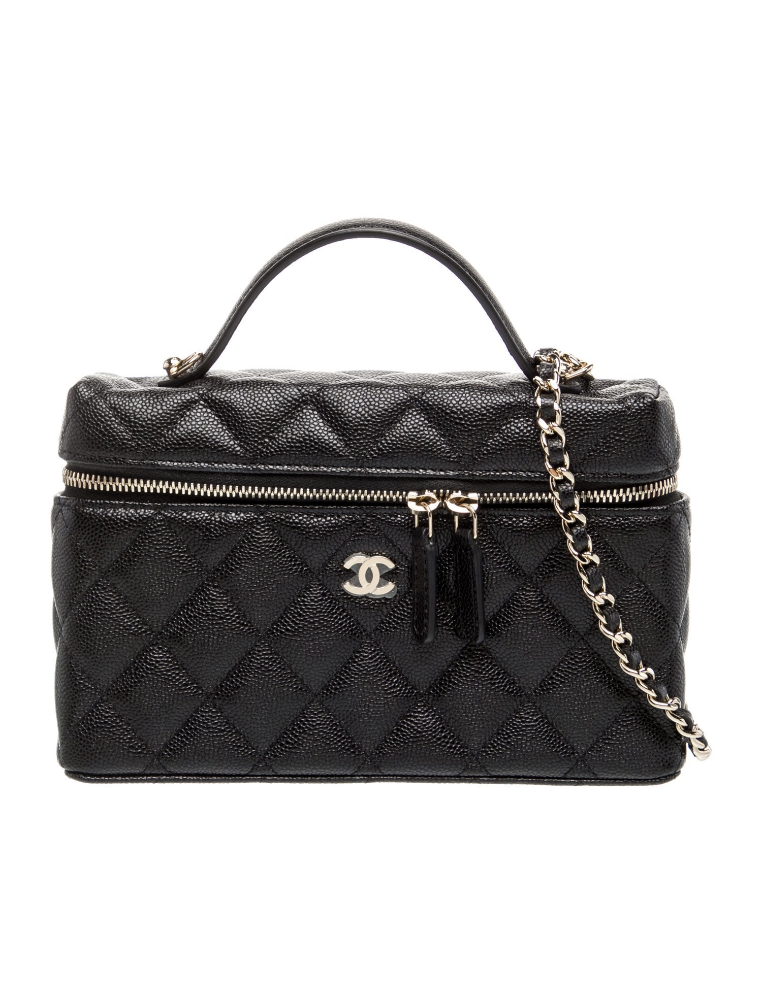 Chanel Slim Vanity Case w/ Chain