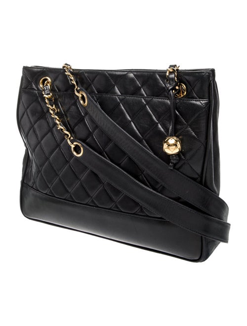 Chanel Quilted Lambskin Tote