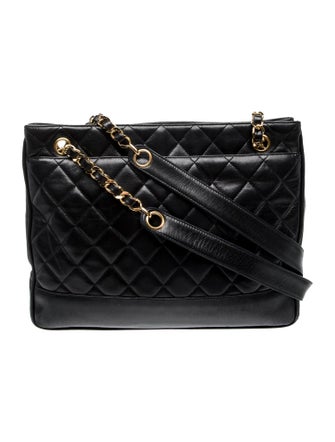 Chanel Quilted Lambskin Tote