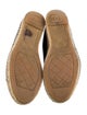 Chanel Interlocking CC Logo Leather Espadrilles