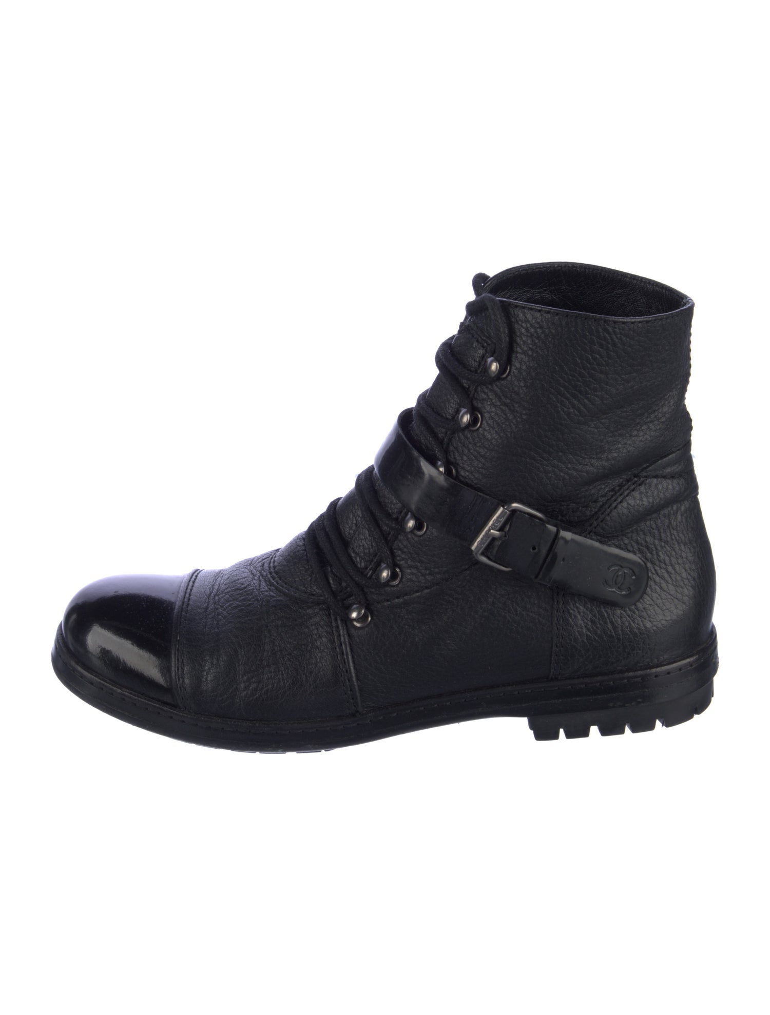 Chanel Vintage 2005 Combat Boots