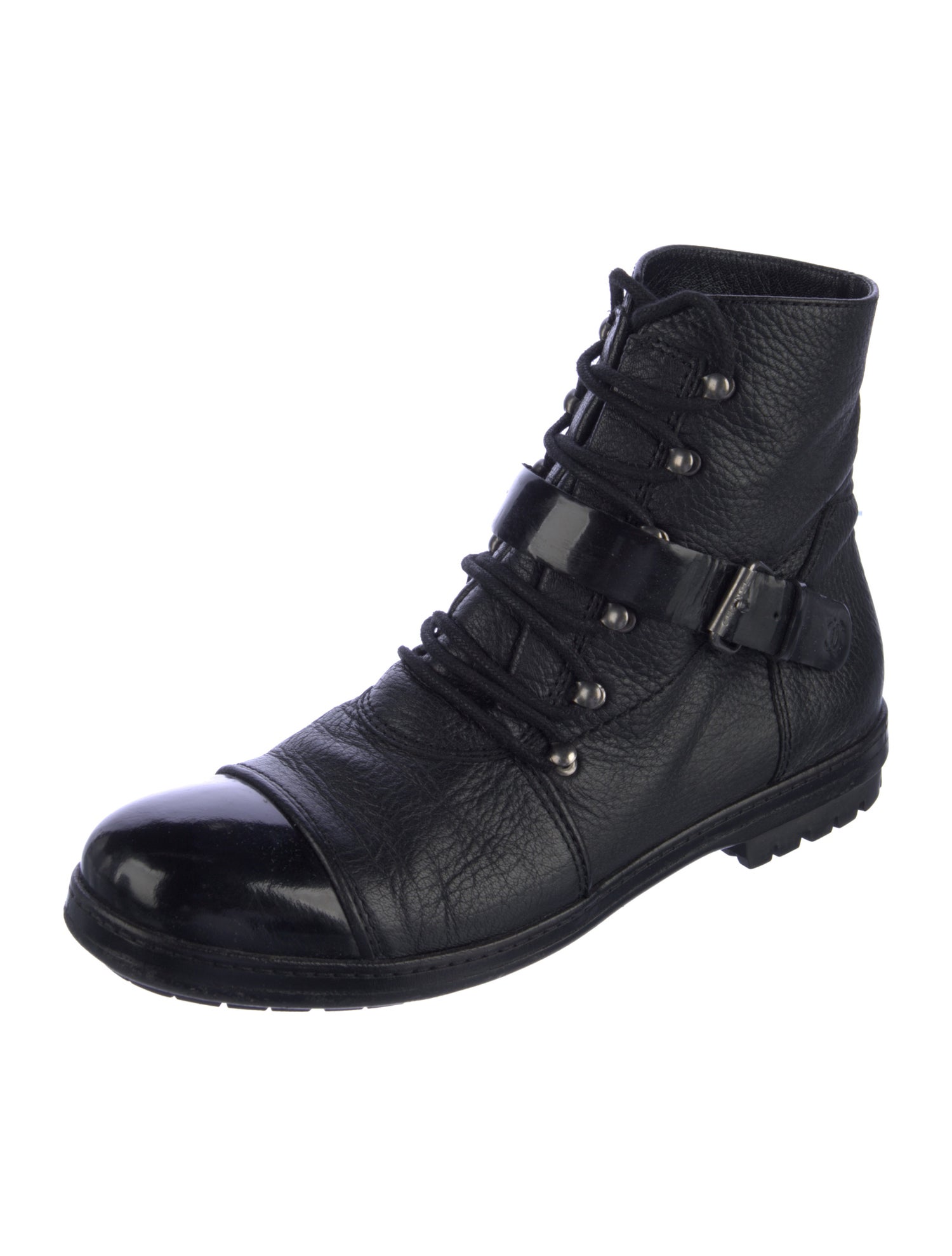 Chanel Vintage 2005 Combat Boots