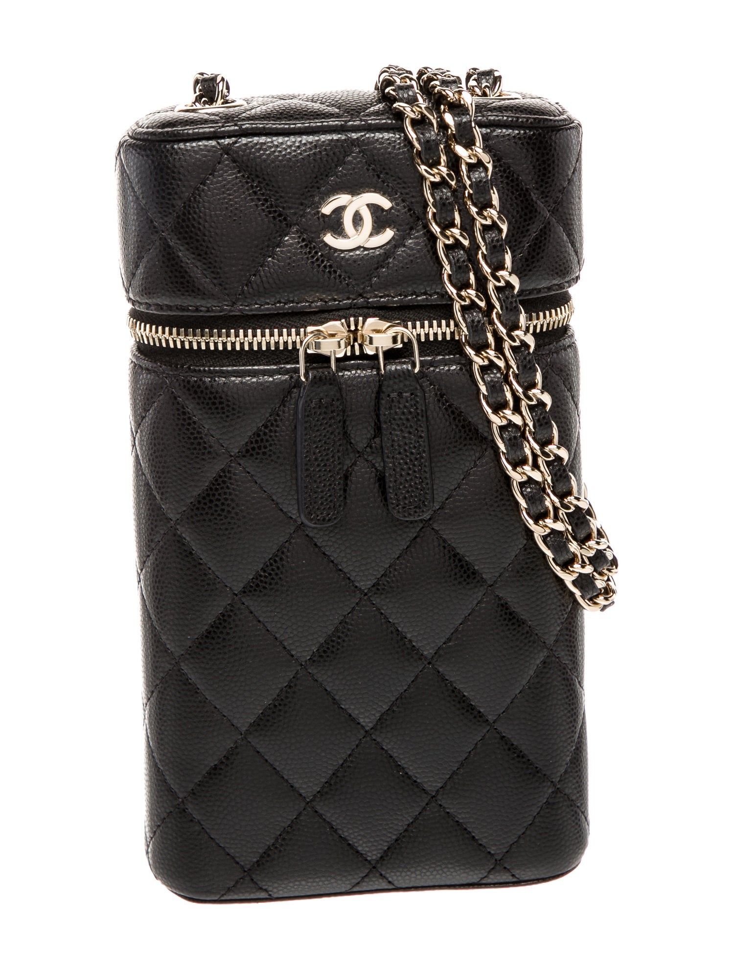 Chanel Classic Vanity Phone Holder w/ Chain