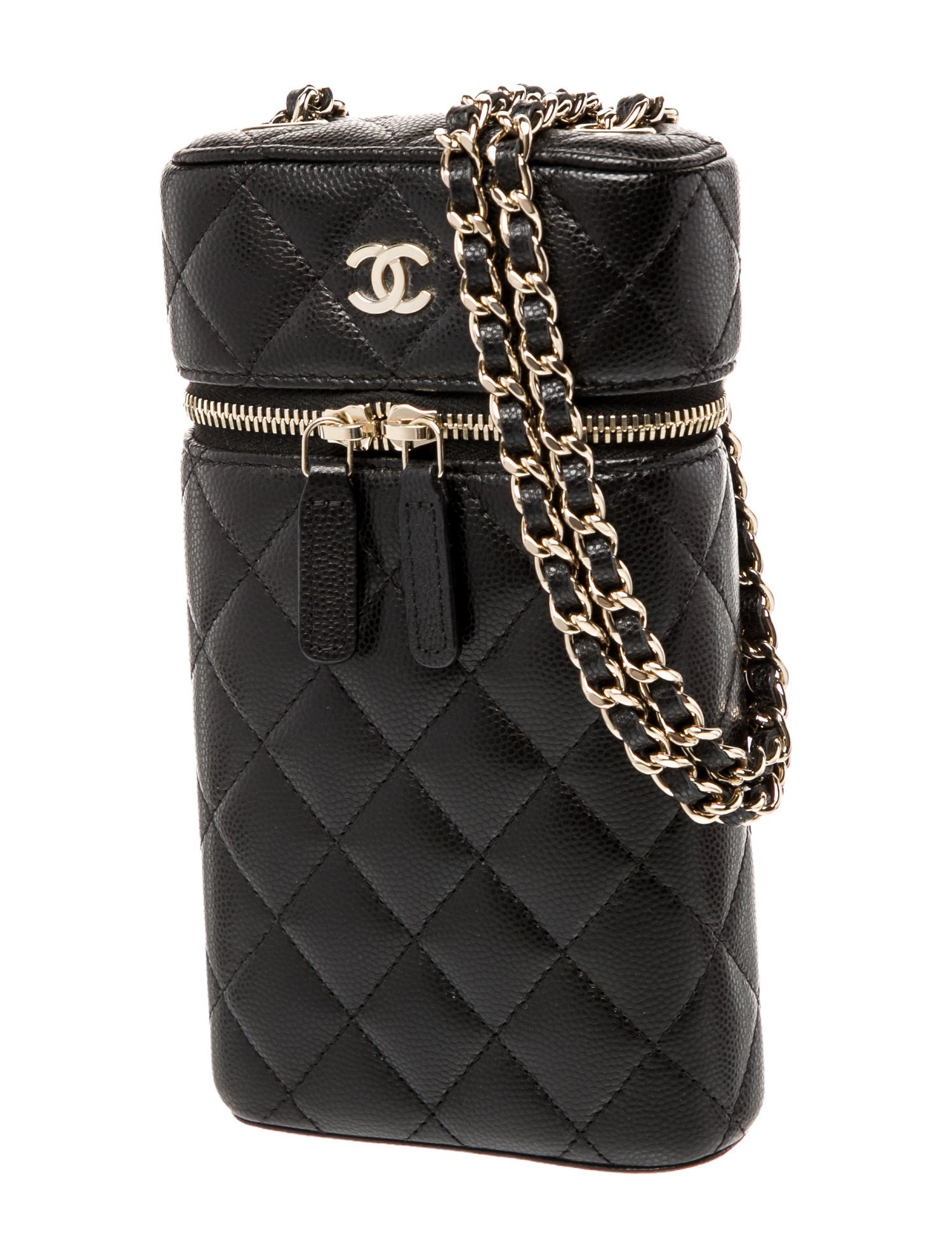 Chanel Classic Vanity Phone Holder w/ Chain