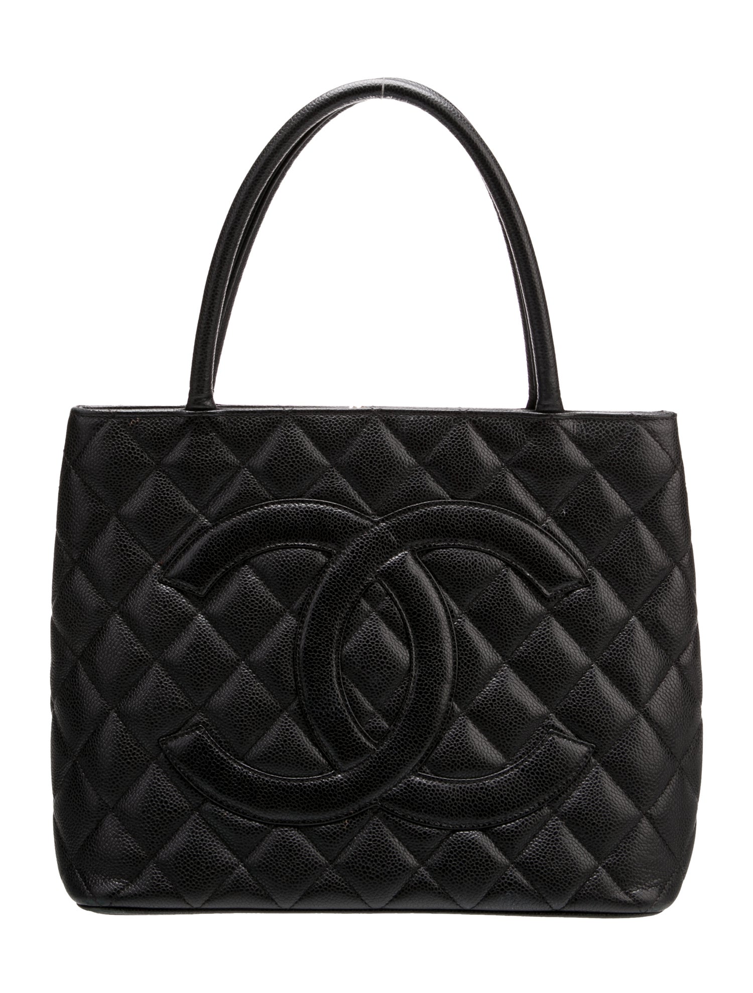 Chanel Caviar Medallion Tote
