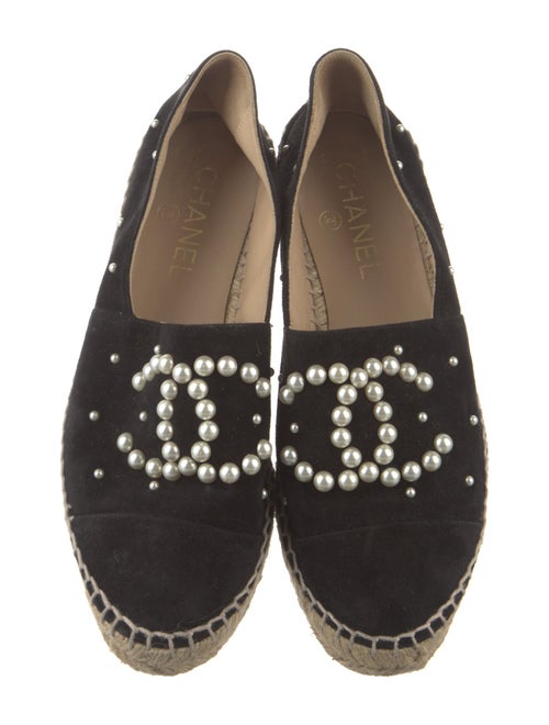 Chanel 2017 Interlocking CC Logo Espadrilles