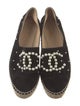 Chanel 2017 Interlocking CC Logo Espadrilles