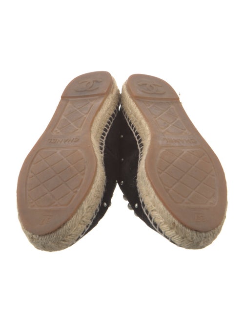 Chanel 2017 Interlocking CC Logo Espadrilles