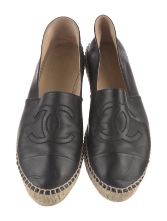 Chanel 2014 Interlocking CC Logo Espadrilles
