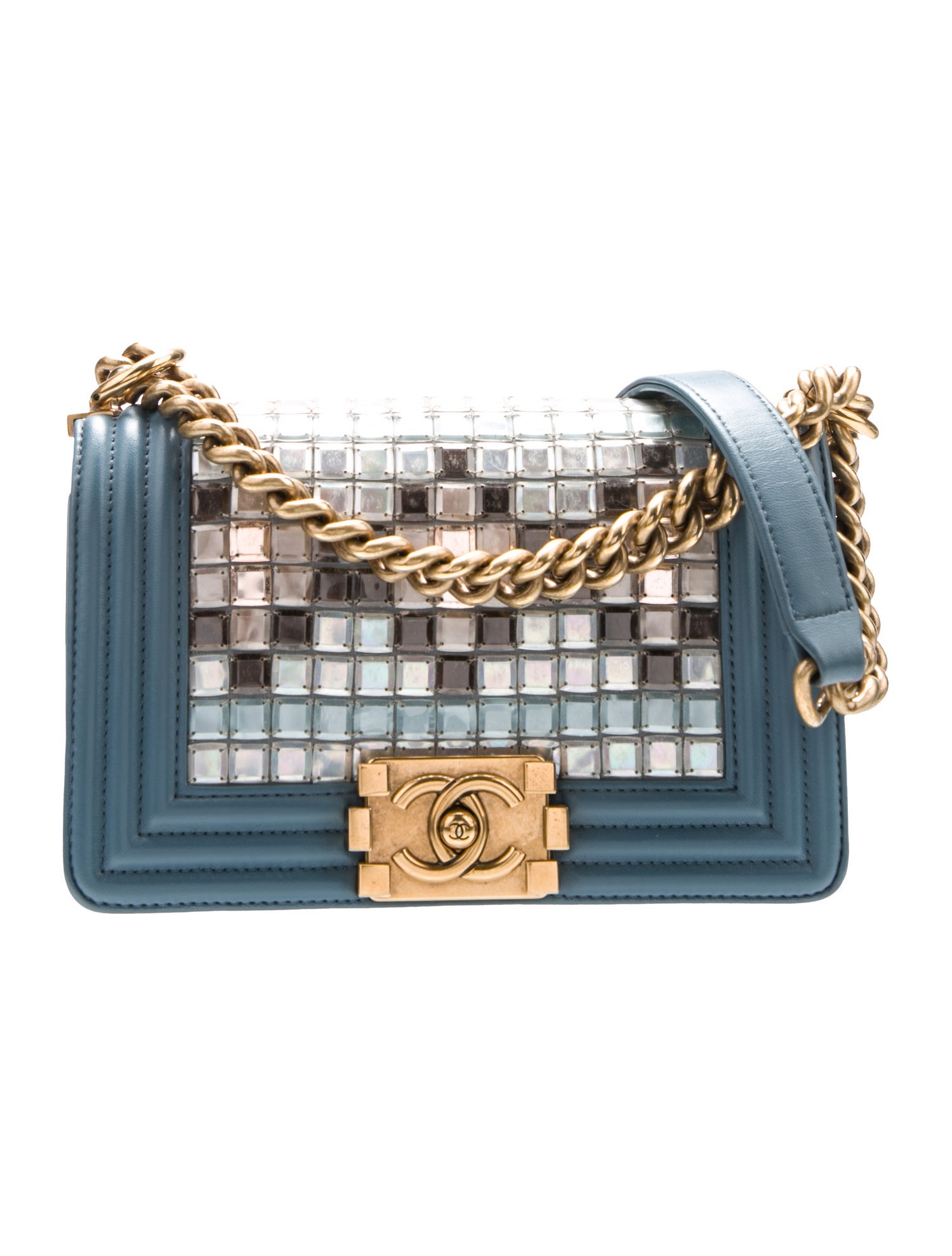 Chanel Small Boy Brasserie Mosaic Flap Bag