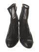 Chanel Interlocking CC Logo Mesh Chelsea Boots