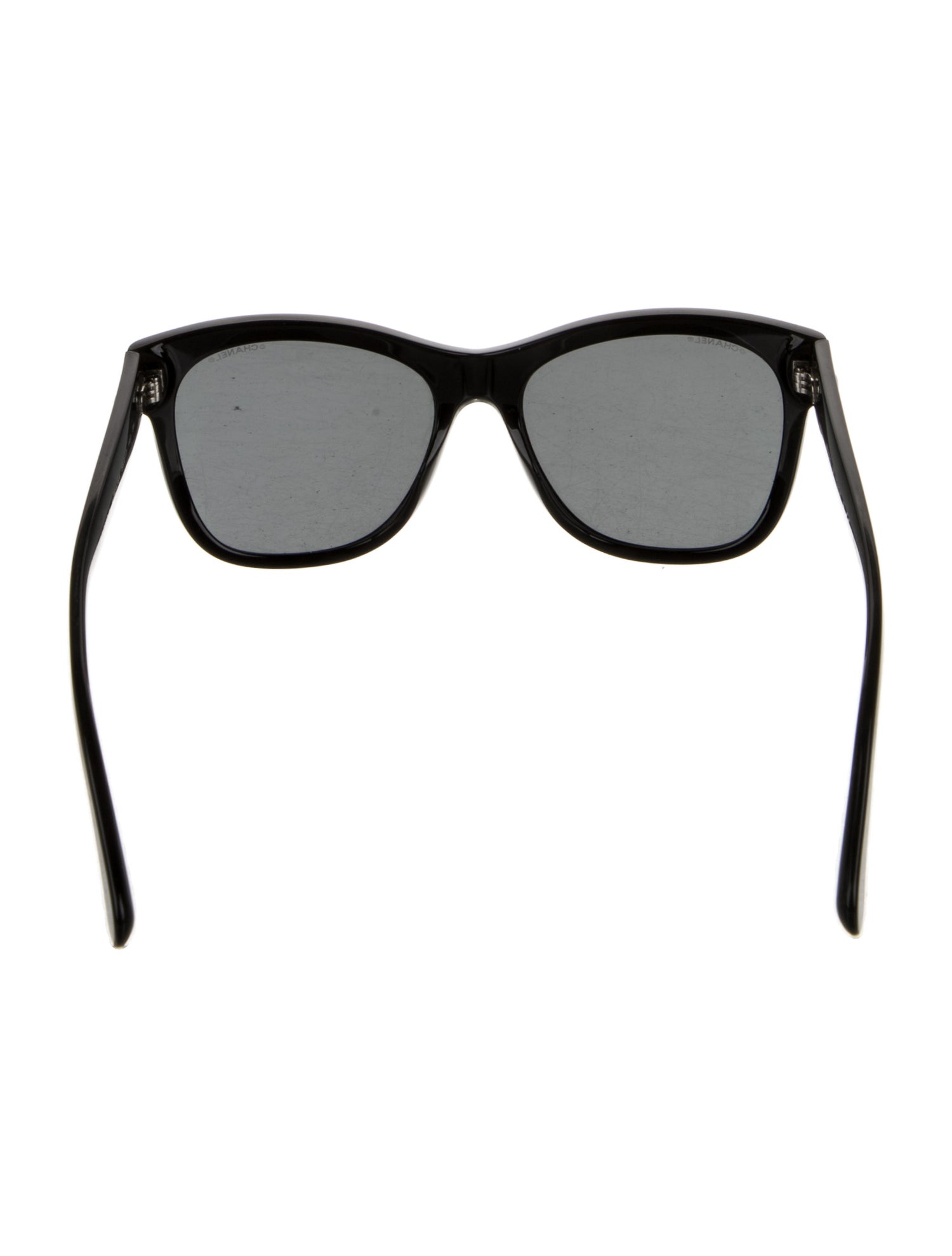 Chanel Interlocking CC Logo Wayfarer Sunglasses