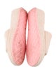 Chanel 2022 Interlocking CC Logo Espadrilles