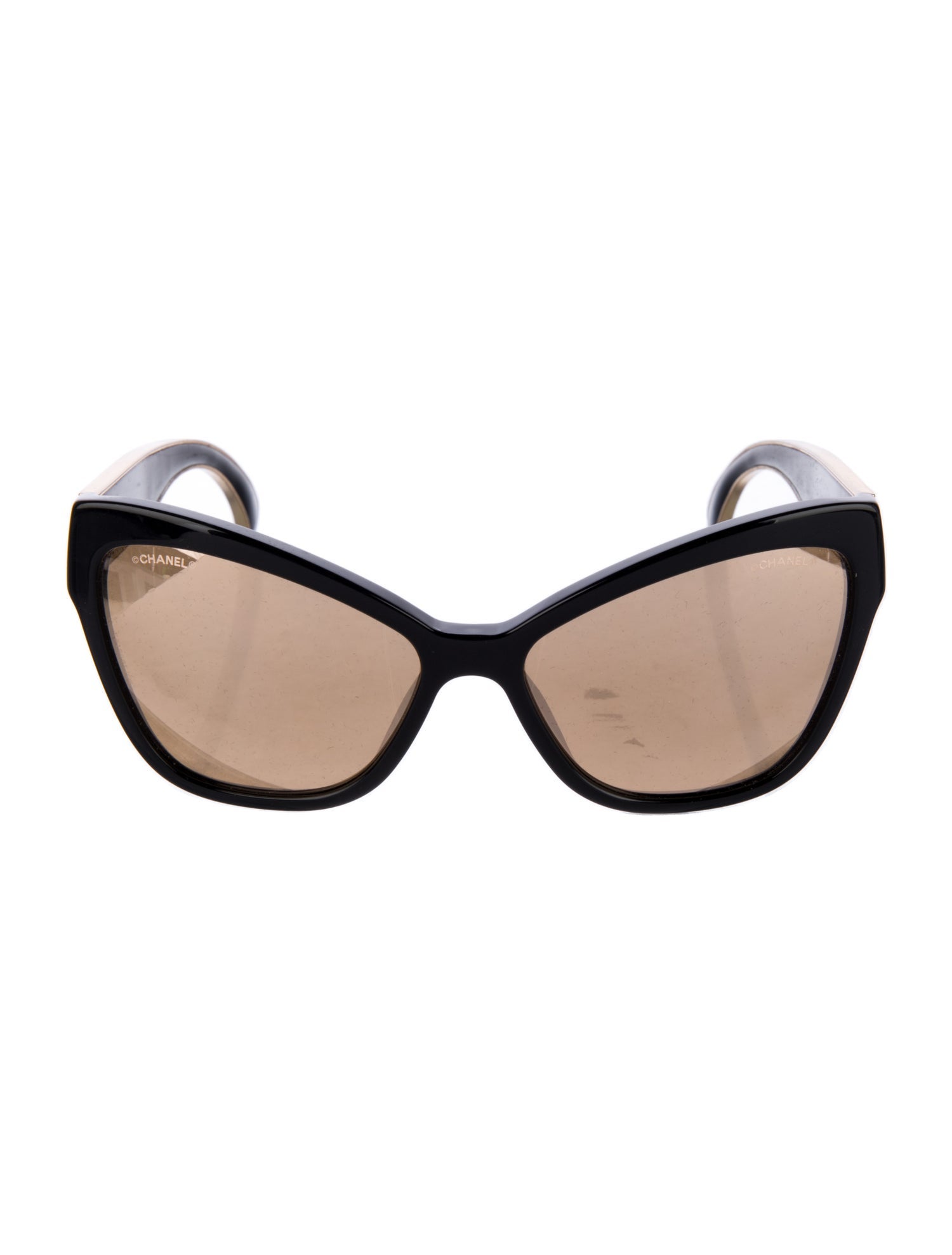 Chanel Interlocking CC Logo Cat-Eye Sunglasses