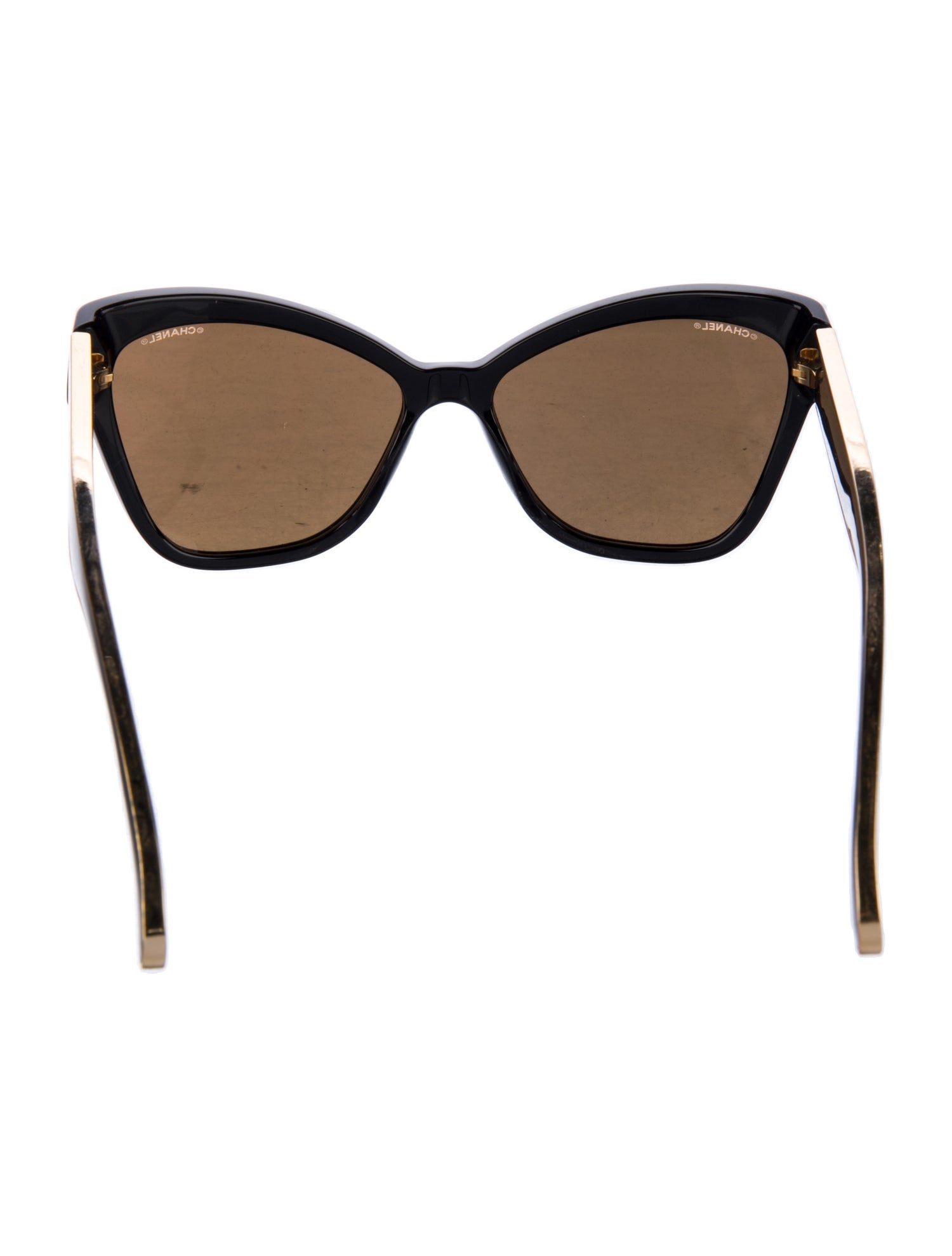 Chanel Interlocking CC Logo Cat-Eye Sunglasses