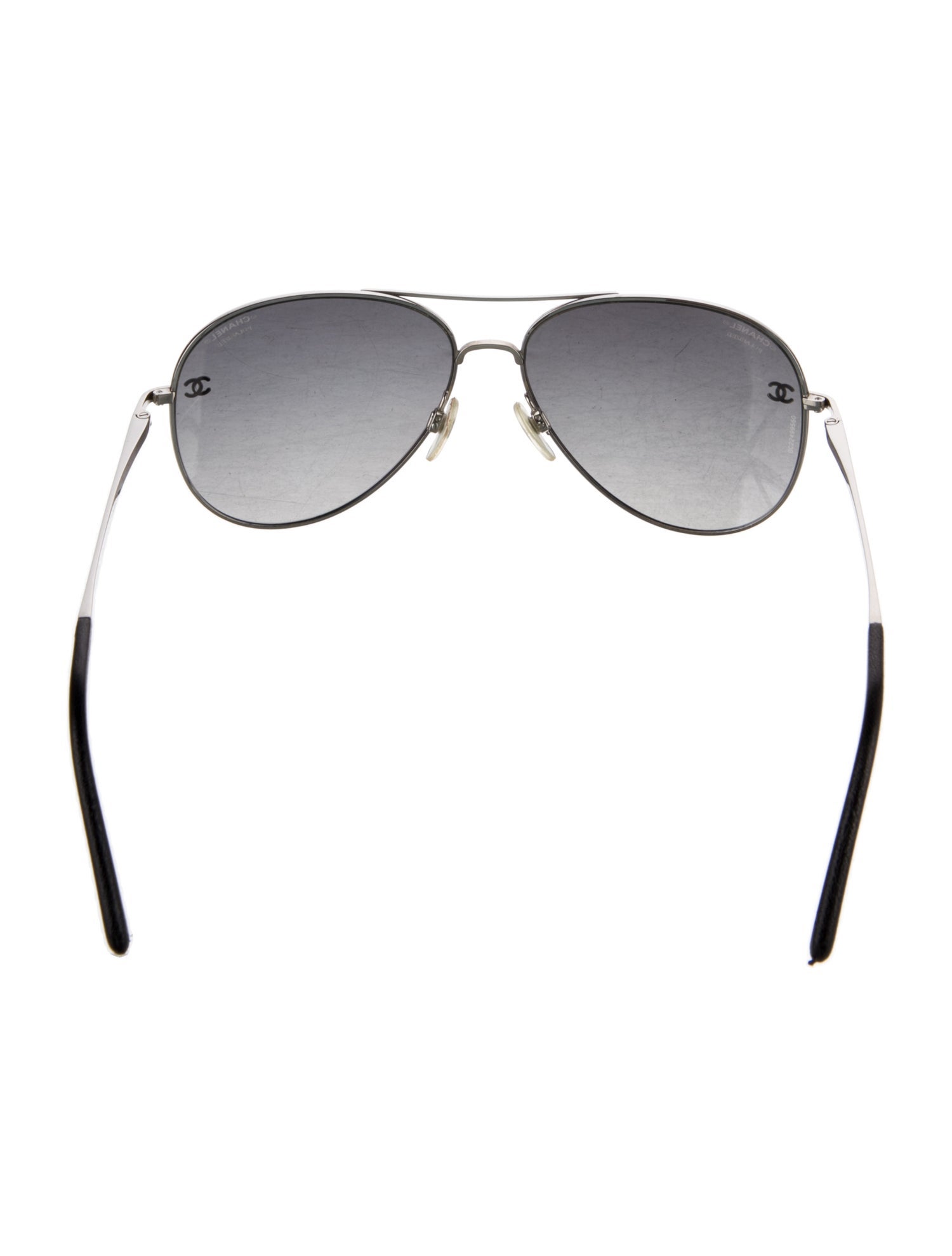 Chanel Interlocking CC Logo Aviator Sunglasses