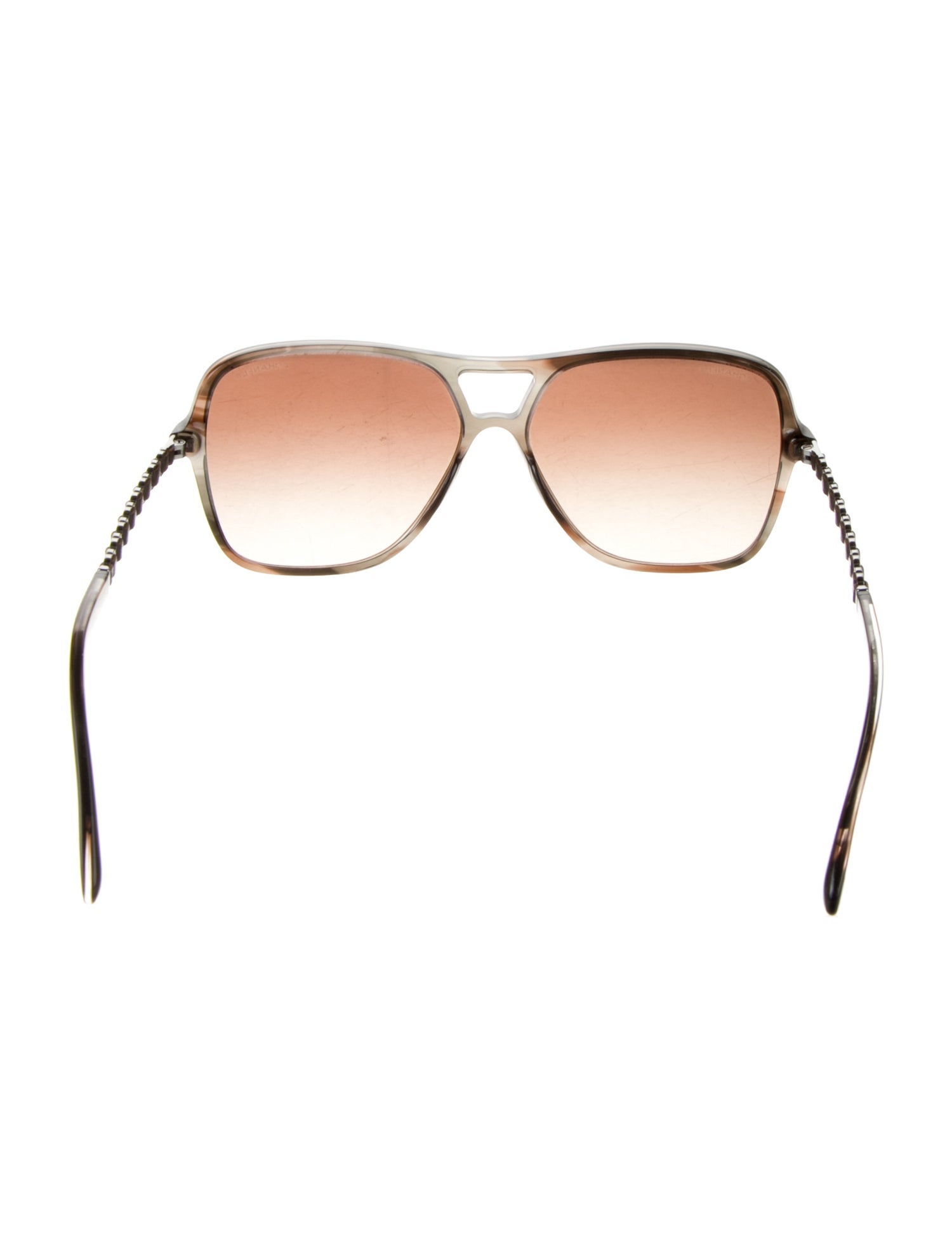 Chanel Interlocking CC Logo Aviator Sunglasses