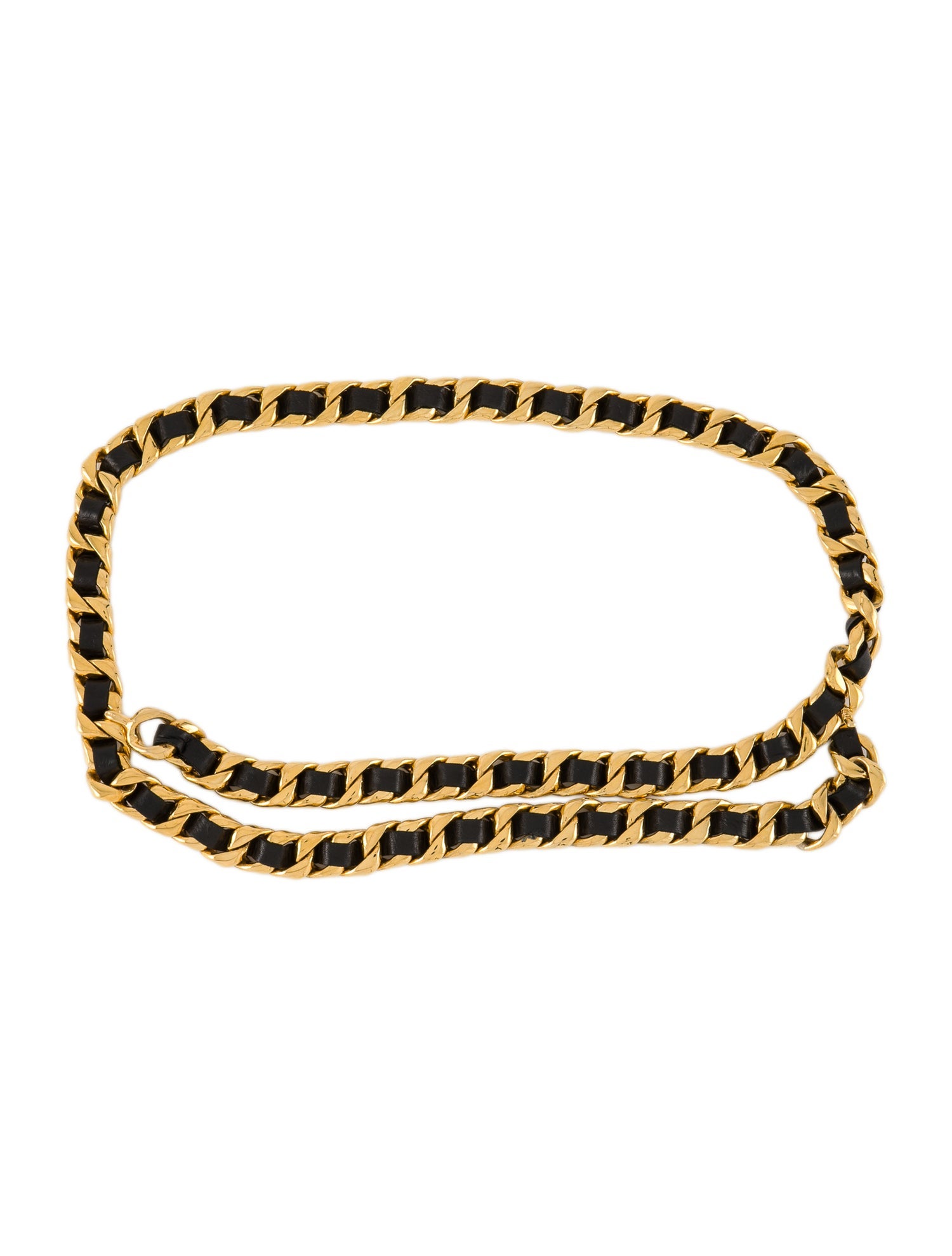 Chanel Vintage 1980's Chain-Link Belt