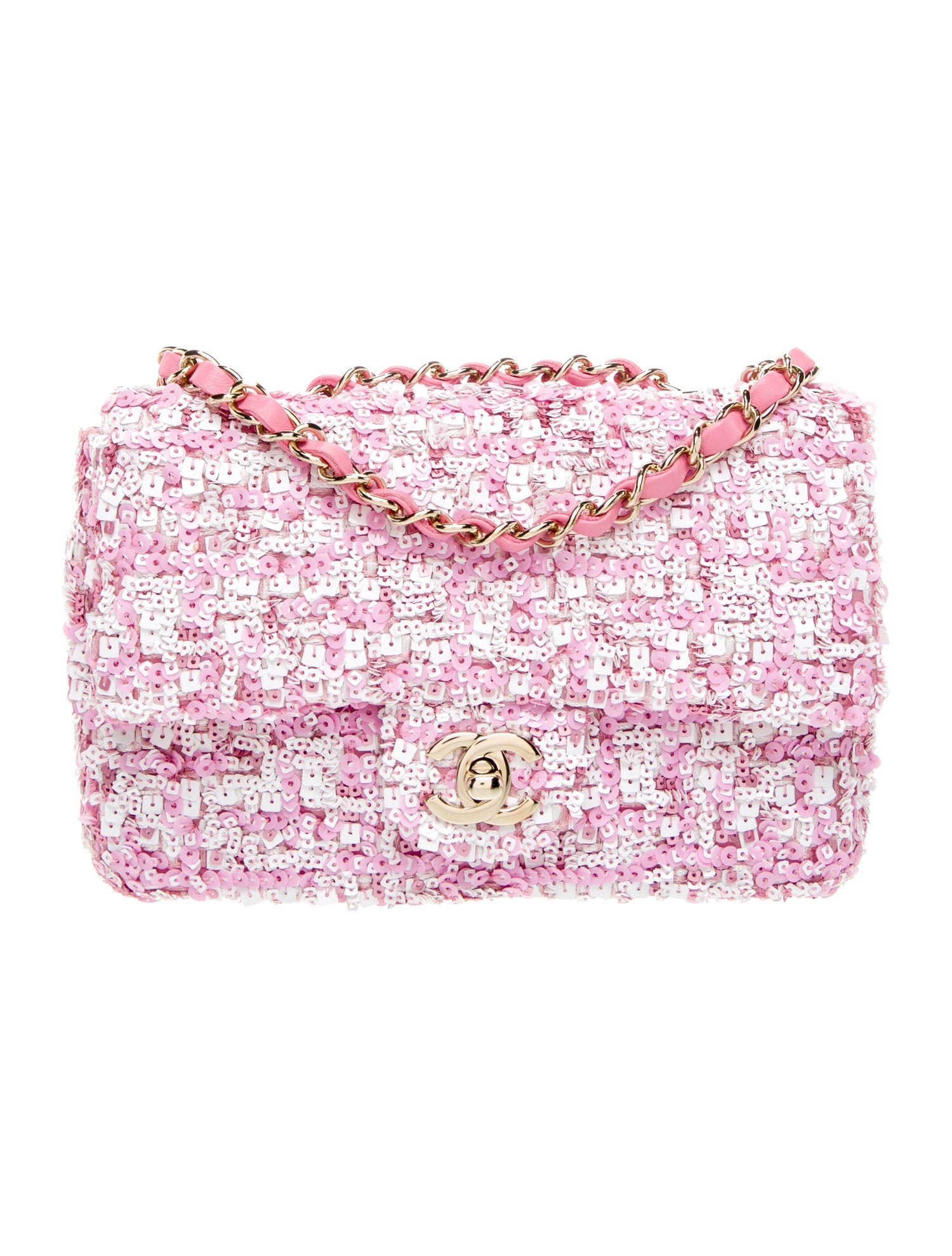 Chanel Sequin Mini Rectangular Flap Bag