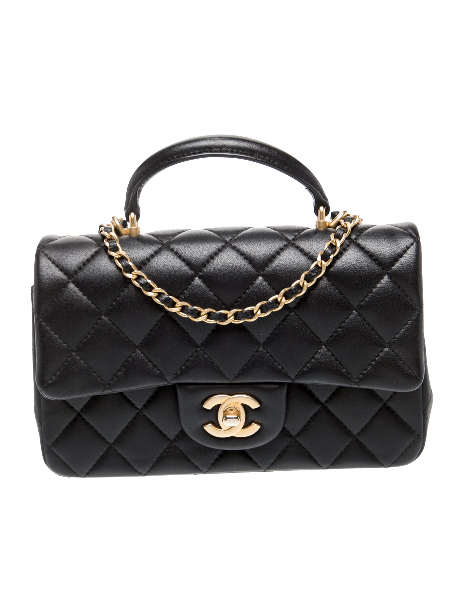 Chanel Rectangular Mini Top Handle Flap Bag