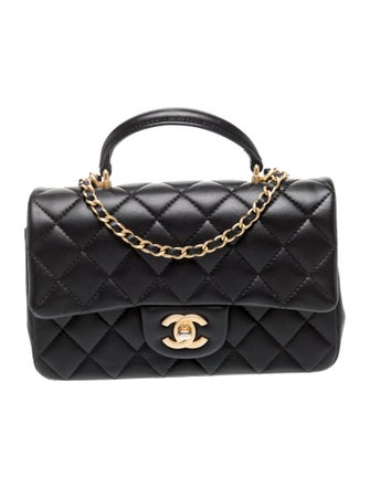 Chanel Rectangular Mini Top Handle Flap Bag