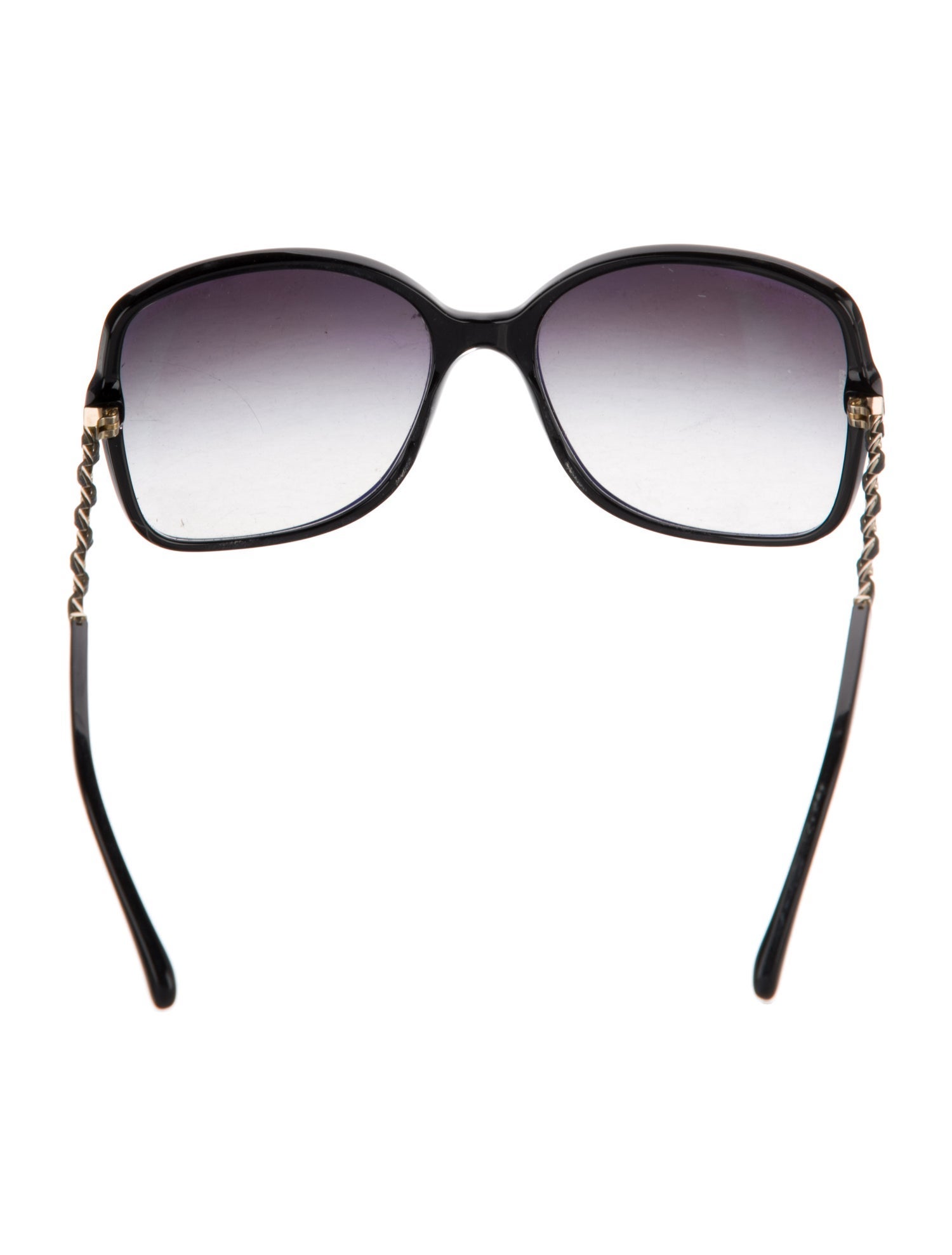 Chanel Interlocking CC Logo Oversize Sunglasses